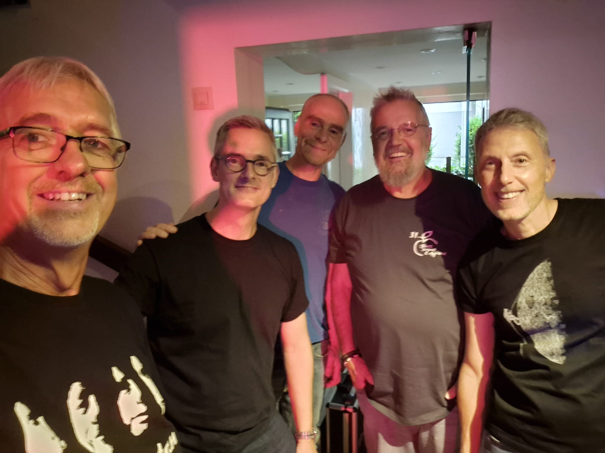 Sam mit Band
